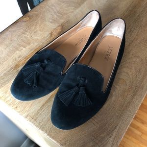 J. Crew Black Darby Loafer